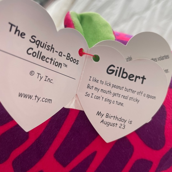 TY Squish-a-Boos Collection - NWT - Gilbert - Picture 3 of 6